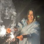 Muskan Bamne Instagram - Happy Diwali everyone ❤️🪔🫶 Lots of love ❤️