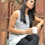 Naina Ganguly Instagram - Good Day starts with Coffee! ☕ . . . . . . . . . . . . . . . . #goodmorning #goodvibes #goodday #coffee #igaddict #igpost #igfashion #igers #igindia #instagood #instafashion #instadaily #instafamily #instamood #instagram #picoftheday #photooftheday #tollywood #tollywoodactress #nainaganguly