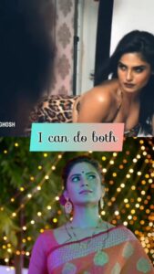 Naina Ganguly Instagram - I can do both! 🤷‍♀ . . . . . . . . . . . . . . . . #feelitreelit #feelkaroreelkaro #feelkorboreelkorbo #newreel #newreels #reelsinsta #reelsinstagram #reels #reelsindia #reelsvideo #igaddict #igdaily #igvideo #igreels #trendingreels #trendingsongs #tollywood #tollywoodactress #nainaganguly