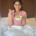 Naina Ganguly Instagram - To me, breakfast is my most important meal! 🥣🥗 Swipe right to see my reaction after getting my breakfast. 😅 . . . . . . . . . . . . . . . . . #morningvibes #morning #breakfast #breakfasttime #igaddict #igpost #igdaily #igers #instagood #instafashion #instafamily #instadaily #instagood #instagram #picoftheday #photooftheday #lookoftheday #bestoftheday #cute #smile #smileeveryday #tollywood #tollywoodactress #nainaganguly