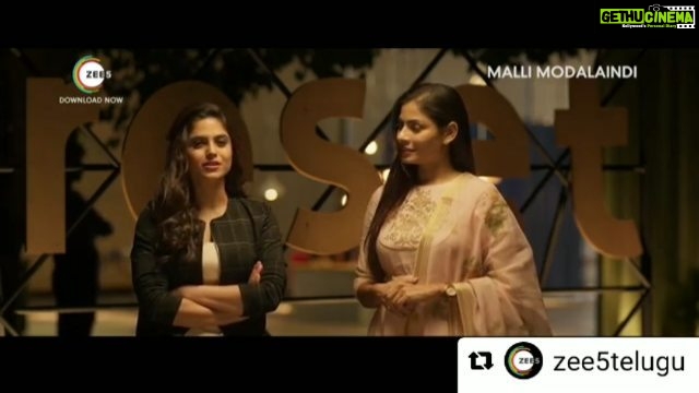 Naina Ganguly Instagram - #LifeAfterDivorce set cheskodaniki #Reset, a community for divorcees... What an Idea Pavi ji! Watch #MalliModalaindi now streaming exclusively on #ZEE5 #WatchNow #WorldDigitalPremiere #MalliModalaindiOnZEE5 @sumanth_kumar @varshini_sounderajan @nainaganguly @pavani9_reddy @keerthi_kumar_tg @suhasinihasan @manjulaghattamaneni @vennelakish @tej_uppalapati @anuprubensmusic
