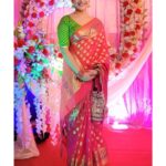 Naina Ganguly Instagram - Six yards of pure grace! ❤ Reception Day -1 . . . . . . . . . . . . . . . . . #saree #sareelove #sareelover #sareefashion #sareeindia #traditional #traditionalwear #ootd #ootdfashion #photo #photooftheday #potd #indianactress #indiangirl #bong #bonggirl #like4likes #l4l #l4likes #likesforlike #followersinstagram #followforfollowback #kolkata #calcutta #tollywood #tollywoodactress #bollywood #nainaganguly