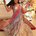 Naina Ganguly Instagram - Twirl & Shine! 🌟 ✨ . . . . . . . . . . . . . . . . . . . #feelitreelit #feelkaroreelkaro #feelkorboreelkorbo #reelsinstagram #reelsinsta #reelsviral #reelsinstagram #reelsinsta #reelsviral #reelsindia #like4likes #likesforlike #foryou #foryoupage #trending #trendingsongs #wedding #weddingseason #weddingdress #lehenga #ghagra #traditional #traditionalwear #ethnicwear #ootd #ootdfashion #shadi #weddingday
