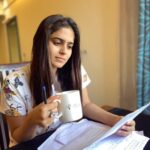 Naina Ganguly Instagram - “A reader lives a thousand lives before he dies".... Script reading is one of my favorite task! ❤ . . . . . . . . . . . . . . . . . . #igaddict #igersindia #igdaily #instalook #instapost #instafashion #instagram #instagood #instamood #expression #expressionqueen #love #script #scriptreading #scriptreader #like4likes #likesforlike #liker #follower #followforfollowback #followersinstagram #tollywood #tollywoodactress #nainaganguly