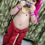 Naina Ganguly Instagram - My Little Krishna ❤ Wishing you all Happy Nanda Utsav. 🌸 . . . . . . . . . . . . . . #feelitreelit #feelkaroreelkaro #feelkorboreelkorbo #reelsinsta #reelsinstagram #reelsinsta #reelsviral #reelsindia #reelsvideo #viral #viralreels #happyjanmashtami #happynandautsav