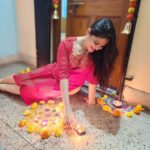 Naina Ganguly Instagram - Lighting up hearts, one diya at a time.🪔 Diwali vibes all around. Sparkle ✨️ . . . . . . . . . . . . . . . . . . #diwali #diwali2023 #diwaliwishes #deepavali #diya #lights #festival #festivalvibes #festivalfashion #festivaloutfit #traditional #traditionalwear #indianfestival #indiangirls #indianwomen #iggood #igpost #igdaily #ootd #ootdindia #ootdfashion #picoftheday #photooftheday #actress #nainaganguly