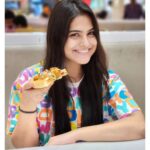 Naina Ganguly Instagram - A slice on your plate is a smile on your face. 🍕 🪬🧿 . . . . . . . . . . . . . . . . . . . . #ig #igaddict #iggood #igdaily #igpost #instapost #instafashion #instalike #instagram #instagood #instadaily #moodygrams #pizza #pizzalover #foodism #foodie #foodgram #ootdindia #ootd #ootdfashion #picoftheday #photooftheday #lookoftheday #bestoftheday #tollywood #tollywoodactress #nainaganguly