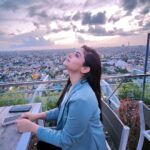 Naina Ganguly Instagram – Look up at the sky. There is a light, a beauty up there, that no shadow can touch. 💙🌃
.
.
.
.
.
.
.
.
.
.
.
.
.
.
.
.
.
#sky #skycaptures #undersky #bluesky #rooftop #igaddict #iggood #igdaily #igfashion #igpost #instapost #instafashion #instagram #fashiongram #fashionista #fashionstyle #actress #actorslife #tollywood #tollywoodactress #nainaganguly