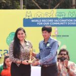 Namitha Instagram - It was a Great and Memorable experience for me to attend this 'Pawsome' event as Heaven for Animals was aiming to achieve a remarkable feat in the field of animal welfare. HFA, in collaboration with THRYVE DIGITAL was aiming to vaccinate 1111 dogs, which is a world record for the vaccination of community dogs and now they have Achieved it!! 👏👏 To achieve this milestone they organized an event called CANVAX 2023. This event, which took place on 8th October at 8 am, was a joint effort between HFA and Thryve. CANVAX 2023 aims to provide essential vaccinations to community dogs, ensuring their health and well-being. It was a great opportunity to witness the impact we can make, when we come together in support of our furry friends. I am always standing alongside HFA to support them. #wolfguard #animalovers #hfa #animalwelfare #worldrecord @m_v_chowdhary @heavenforanimalsngo