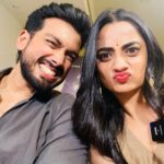 Namitha Pramod Instagram - Rajini promotions be like 🙉 🌝 @rajni_movie @kalidas_jayaram