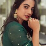 Namitha Pramod Instagram - 🫶🏼❣️ Captured by : @arungnanavel Styled by : @rashmimuraleedharan Wearing: @zuleiha_by_shehazeen Jewellery: @pureallure.in #rajni #moviepromotion #chennai