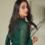 Namitha Pramod Instagram - 🫶🏼❣️ Captured by : @arungnanavel Styled by : @rashmimuraleedharan Wearing: @zuleiha_by_shehazeen Jewellery: @pureallure.in #rajni #moviepromotion #chennai