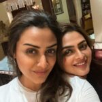 Namrata Shirodkar Instagram - All I need is a little sister ❤️❤️❤️ #sistersbeforemisters @shilpashirodkar73