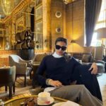 Namrata Shirodkar Instagram – Coffee, croissants and moi!! 🤍 Just the best place @rosewoodhoteldecrillon #crillionhotelparis Hôtel de Crillon, A Rosewood Hotel