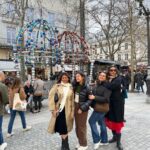 Namrata Shirodkar Instagram - Loving the do nothing vibe in leisurely paris .. ♥️♥️♥️.. some time out with the girl gang ♥️♥️making memories 😍😍😍 Jardin du Palais-Royal