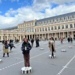 Namrata Shirodkar Instagram - Loving the do nothing vibe in leisurely paris .. ♥️♥️♥️.. some time out with the girl gang ♥️♥️making memories 😍😍😍 Jardin du Palais-Royal