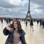 Namrata Shirodkar Instagram - Trocadéro... Paris is never complete without a visit to the Eiffel 🗼♥️♥️♥️ #eiffeltower #sisterstogether Eiffel Tower - Paris, France