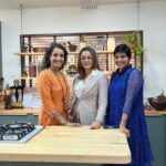 Namrata Shirodkar Instagram - Michelin level gourmet foods akin to the best health spas of the world… ! Right here at this fab place - Vibrant Living. Congratulations @vibrantlivingbysridevijasti! Seen you grow from the time you were working from home...Shine on ❤️❤️❤️ Loved the surprise lunch & catching up with the girl gang! @sudhareddy.official @malinipaidipally @sona.chatwani @dharichandanaias @avanthireddy @swathi.fineart