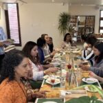 Namrata Shirodkar Instagram - Michelin level gourmet foods akin to the best health spas of the world… ! Right here at this fab place - Vibrant Living. Congratulations @vibrantlivingbysridevijasti! Seen you grow from the time you were working from home...Shine on ❤️❤️❤️ Loved the surprise lunch & catching up with the girl gang! @sudhareddy.official @malinipaidipally @sona.chatwani @dharichandanaias @avanthireddy @swathi.fineart