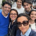 Namrata Shirodkar Instagram – Family 😍😍😍 until next time ♥️♥️♥️♥️♥️ Old Bond St, London