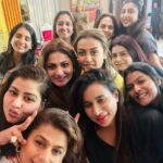 Namrata Shirodkar Instagram - Fun lunch with fun friends... Love these last minute hangouts!! ♥️♥️ Thanks @pinkyreddyofficial you're as always the best host 😘😘😘 @sudhareddy.official @deeptireddyofficial @sravanyaadityapittie @sokadesignstudio . . Outfit: @surilyg