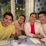 Namrata Shirodkar Instagram – Bonding over food, stories, and shared joys ♥️♥️ ❤️ #LondonCalling 🇬🇧 #familyfriends
