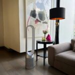 Namrata Shirodkar Instagram – The newest addition to my cozy little space.. @dyson_india’s Pure Cool Advanced Air Purifier! Breathing easy & at peace 💛💛💛
