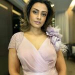 Namrata Shirodkar Instagram - The lilac way 💜💜💜 Love this gorgeous jumpsuit by @shriyasom