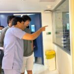 Namrata Shirodkar Instagram – Another one of GG’s visits to @rainbowchildrenshospitals through @mbfoundationorg. Rainbow Hospitals’ dedication to providing quality treatment is nothing short of remarkable. Let’s stand together to support these young warriors in their journey to health and happiness! ❤️