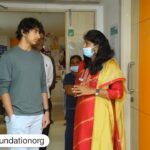 Namrata Shirodkar Instagram – So so proud of you my son!! ♥️

#Repost @mbfoundationorg 
・・・
One of @gautamghattamaneni’s many visits to @rainbowchildrenshospitals. MB Foundation has been working collaboratively with Rainbow Hospitals to give these little children a second chance at life. Gautam, an integral part of our foundation, often spends quality time post school with children in the oncology and cardio wards, making them feel happy in more ways than one while they heal. We thank you, GG, for bringing smiles to the faces of these kids and pushing them towards a faster road to recovery. ❤️