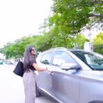 Namratha Gowda Instagram - Recharging my vibes with MG Astor! 🚗💃 Took a spin to MG Road,But guess what made it epic? MG Astor’s ADAS Level II Technology turned my drive into a joyride. With its premium-styled exterior and classic interior designs in Sangria Red color, every day is like a royal dream come true. I feel like an absolute queen! And oh, say hello to my cute AI sidekick – MG Astor, India’s First SUV With a Personal AI Assistant! 🤖🇮🇳 The Voice command-enabled Infotainment systems? Absolute rockstars, especially when they pumped out my fav beats and let me feel that Bangalore breeze through the panoramic skyroof. ☀🌟 #MGAstorAdventures #TechItForward #AIAssistant #PanoramicSkySurfing #ADASTechnology