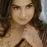 Namratha Gowda Instagram - ✨ Video: @umesh__photography___ Makeup and hair: @makeoversbyamitha_lekha Jewellry: @gajraj_jewellers
