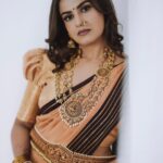Namratha Gowda Instagram - I’m coming for everything I deserve. ✨ Jewelry: @gajraj_jewellers Makeup and hair: @makeoversbyamitha_lekha PC: @umesh__photography___