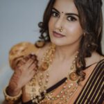 Namratha Gowda Instagram - I’m coming for everything I deserve. ✨ Jewelry: @gajraj_jewellers Makeup and hair: @makeoversbyamitha_lekha PC: @umesh__photography___