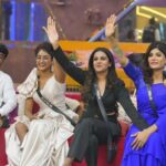 Namratha Gowda Instagram - Shadow is an indication that there is light somewhere. That's the power of Positivity... Thankyou somuch to all the Insta Fam for saving Namratha from last week's elimination ❤️ Keep Supporting 🎉 @colorskannadaofficial @officialjiocinema #bbk10 #biggboss #season10 #colorskannada #jiocinema #namarathagowda #relentkreationz