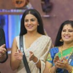 Namratha Gowda Instagram - Smile is the beauty of the soul♥️ @colorskannadaofficial @officialjiocinema Assisted by: @likitha_suresh_ Wardrobe: @vibbhinna #bbk10 #jiocinema #biggboss #colorskannada #namrathagowda #relentkreationz