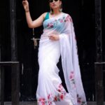 Nandita Swetha Instagram – A piece of art ❤️❤️❤️

Shot by @pgraphyofficial 
Makeup @artistry_by_kavana 
Hair @makeoverby_nethrachethan 
.
Saree from @twenty_one_dot_six 
Blouse @sochstories 
Accessories @rubans.in 
Watch @ferragamo 
Sunglass @ferragamo 

#saree #handpainted #whitesaree #sareeideas #actress #creator