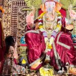 Natasha Doshi Instagram - May Ganpati Bappaji destroy all the obstacles from our lives, enhance happiness & shower blessings on all of us 😇❤️ Celebrating the god within all of us ☺️🫶🏻 Here’s a little snippet from my beautiful evening yesterday. Beyond honoured, blessed & delighted to visit both these beautiful pandals & do Lord Ganesha’s darshan. Thankyou! 🥰🥰 The first pandal was made to resemble the #RamMandir at Ayodhya, it was absolutely breathtaking! The second to resemble Narasimha Ganpatiji, again breathtaking! Bless the hands that made these beautiful pandals. Grateful for the heart warming love showered upon me. Again, a big thankyou to the organisers for having me ❤️ On that note, Ganpati Bappa Morya 🙏🏻🙌🏻 . . . . #ganeshchaturthi #ganpati #ganpatibappamorya #ganpatidarshan #pandal #ganpatidecoration #mumbai #ganpatifestival #theactressdiary #natashadoshi #mumbaiganpati #ganpati2022 #trending #explore #lordganesha #faith #reels #feelitreelit #instareels #ganpatireels