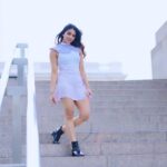 Natasha Doshi Instagram - “Cutiyon mein cute, she’s a firecracker.” 🔥🎵 📸- @bharath_vikhram_photography . . . . #theactressdiary #natashadoshi #photoshoot #london #fashion #londondiaries #photogram #photooftheday #lavender #happygirlsaretheprettiest #allsmiles London, United Kingdom