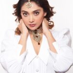 Natasha Doshi Instagram - Eat like you love yourself. Move like you love yourself. Speak like you love yourself. Act like you love yourself 🥰 📸 - @kurushthakurphotography Makeup & hair - @chaurasiapooja.mua Concept & Studio Production - @backstage_mumbai #moreselflove #tuesdaythoughts #theactressdiary #natashadoshi #portraitphotography #photogram #fusionwear #mixitup #instafashion #whiteshirt #photooftheday