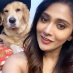 Natasha Doshi Instagram - Boss baby @noraathegoldieprincess ❤️ #cutestdogever #goldenretriever #babynd #noraathegoldie #petfie #dogsofinstagram #goldengirl #dogmomlife