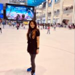 Natasha Doshi Instagram - As the year ends, here’s reminiscing something I tried for the first time in my life, ice skating. Here’s aiming to try & experience many other things for the first time in the coming new year. Here’s to keep moving forward, opening new doors & doing new things. Here’s to trying. Trying is always enough ☺️🛼👯‍♀️ Ps - this was so much fun & falling on the rink really isn’t 🙊 Signing off 2021. See you on the other side. Have a safe one! 😷 Much love, ND ❤️ #iceskating #dubai #takemeback #dubaimall #skatergirl #theactressdiary #travelgram #natashadoshi #decemberdaily #allsmiles #happygirlsaretheprettiest #bye2021