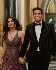 Natasha Doshi Instagram - Basking in the glow of your love & blessings. Grateful beyond words! Thank you all 🥰💕
Most importantly, thankyou @mananshahc for being my real life hero 👩🏻‍❤️‍👨🏻💍
#engaged #lovelikenoother 🧿