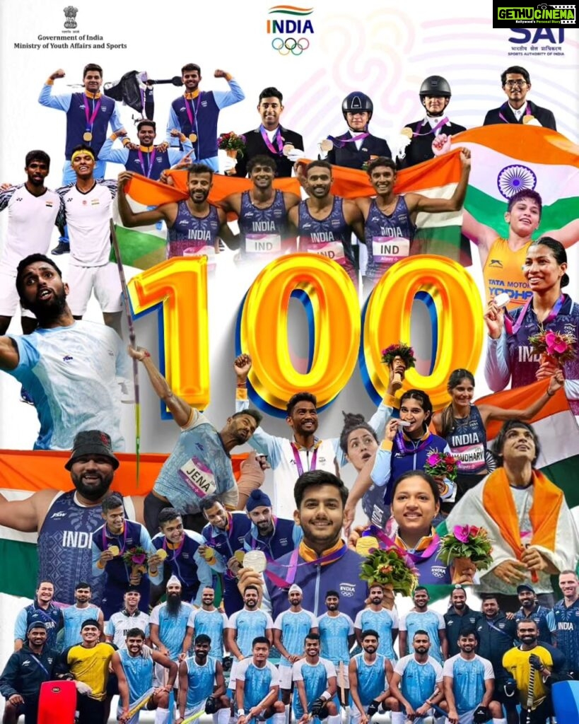 Navaneet Kaur Instagram - एशियाई खेलो में भारत ने अपना अब तक का सर्वश्रेष्ठ प्रदर्शन कर भारत को खेल जगत में एक नए आयाम पर ला कर खड़ा कर दिया है। 100 पदक जीत जादुई आंकड़ा हासिल कर के हर भारतीय को गर्व महसूस करवाने वाले हमारे सभी खिलाड़ियों को बहुत बहुत शुभकामनाएं। ये नया भारत है हर क्षेत्र में जीतता है