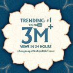 Naveen Instagram - Thanks for the spectacular response to our 𝐀𝐍𝐀𝐆𝐀𝐍𝐀𝐆𝐀 𝐎𝐊𝐀 𝐑𝐀𝐉𝐔👑 Title Teaser 💥 Trending #1 on YouTube with 3M+ Views already. LINK IN BIO . Love you guys. You are crazy. #AnaganagaOkaRaju @musicthaman @kalyanshankar9 @nagavamsi19 #SaiSoujanya @sitharaentertainments @fortune4cinemas