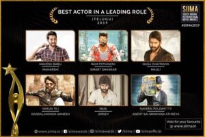 Naveen Instagram - Thank you @siimawards ❤️ for nominating me for BEST ACTOR 2019 for #AgentSaiSrinivasaAthreya . Thank you guys for so much love for my very first film in a leading role . If you are a kid from a middle class home, dreaming of becoming an actor . Keep believing. Keep working hard. One day things will happen :) We are thrilled to see the love Agent Sai continues to receive from everywhere ❤️