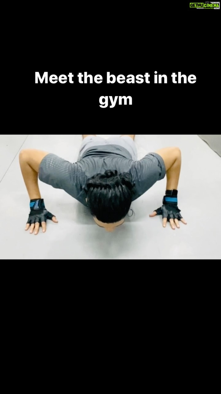 Naveen - 177.2K Likes - This pandemic has been all about training . And when I am in the gym . Let me just say there is a beast in the gym #gym #showoff #beastmode
