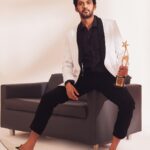 Naveen Instagram - BEST ACTOR AWARD. SIIMA AWARDS. Enjoy the show on @geminitv today. Thank you for all the love ❤️ #JathiRatnalu
