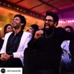 Naveen Instagram – Another special moment. When Jogipet Srikanth met Pushpa . @alluarjunonline Garu’s magic in the film ‘Arya’ left a deep impact on me as a boy wanting to be an actor. That film made me want to be a part of films. So it was beautiful to be sharing my Best Actor award moment with him. His kind words will stay with me for a lifetime. A night of unlimited laughter :) The boy from the front row seats in that show of ‘Arya’ is still whistling for you ❤️ #siima #jathiratnalu #pushpa