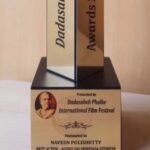 Naveen Instagram - This came home today. DADASAHEB PHALKE AWARDS BEST ACTOR AWARD 2020 for Agent Sai. Honoured and humbled. Show couldn’t happen cause of COVID so they sent it home. So sweet of them. No one was at home. So our watchman received it. Becoming the first one in our building to receive a Best actor award 😂 #AgentSaiSrinivasaAthreya